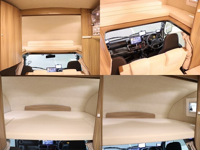 キャンピングカー キャブコン ｶﾑﾛｰﾄﾞ ﾊﾞﾝﾃｯｸ ｼﾞﾙﾉｰﾌﾞﾙ 4WD　FF