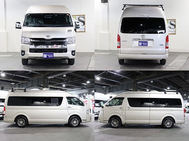 キャンピングカー バンコン ﾊｲｴｰｽ ｱﾙﾍﾟｼﾞｵ ﾘﾗｯｸｽ 4WD　FFﾋｰﾀｰ