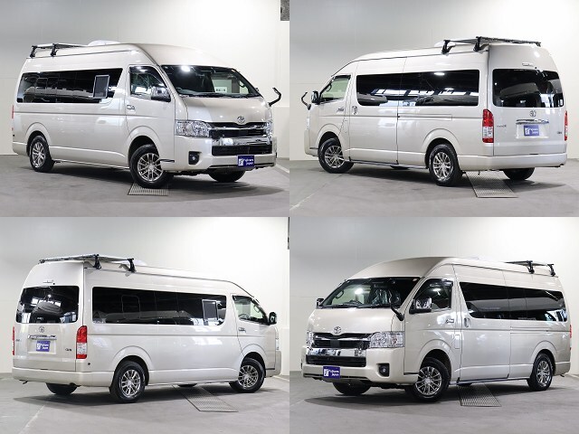 キャンピングカー バンコン ﾊｲｴｰｽ ｱﾙﾍﾟｼﾞｵ ﾘﾗｯｸｽ 4WD　FFﾋｰﾀｰ