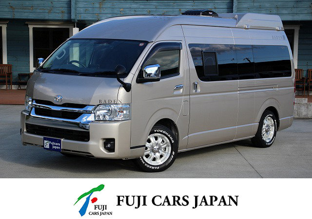 キャンピングカー バンコン ハイエース トイファクトリー バーデン FFヒーター
