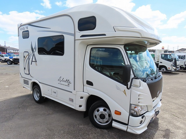 キャンピングカー キャブコン ｶﾑﾛｰﾄﾞ ﾅｯﾂRV ｱﾚｯﾀREｴﾎﾞﾗｲﾄ 4WD