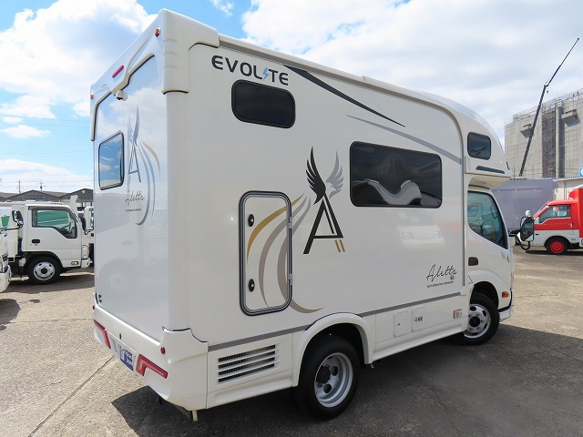 キャンピングカー キャブコン ｶﾑﾛｰﾄﾞ ﾅｯﾂRV ｱﾚｯﾀREｴﾎﾞﾗｲﾄ 4WD