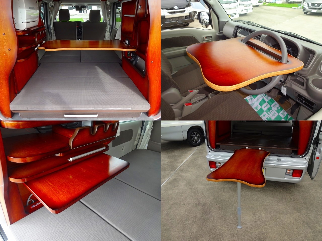 キャンピングカー 軽キャンパー ｴﾌﾞﾘｲ ｵｰﾄﾜﾝ 給電くん 5MT 4WD　ｿｰﾗｰ