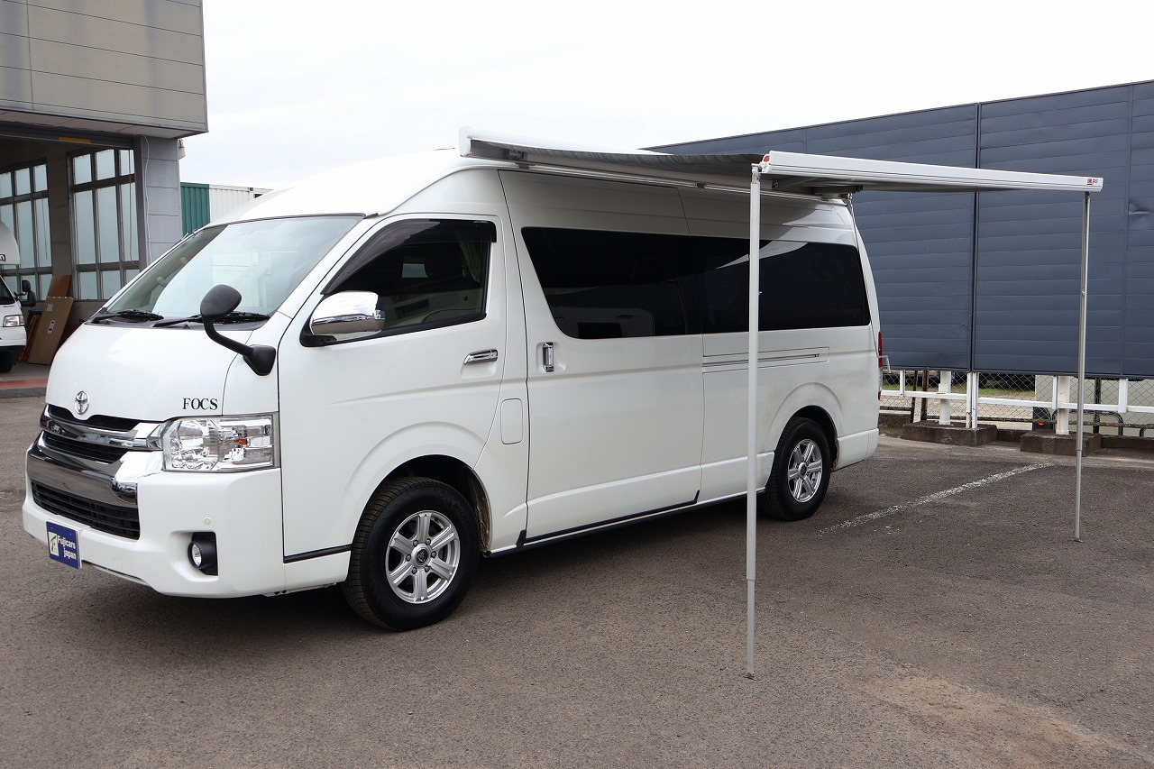 キャンピングカー バンコン ﾊｲｴｰｽ FOCS ﾎﾗｲｽﾞﾝ 4WD
