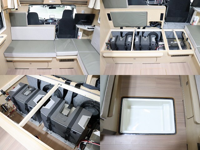 キャンピングカー キャブコン ｶﾑﾛｰﾄﾞ ﾊﾞﾝﾃｯｸ ｺﾙﾄﾞﾘｰﾌﾞｽ ｲﾘｽ4WD