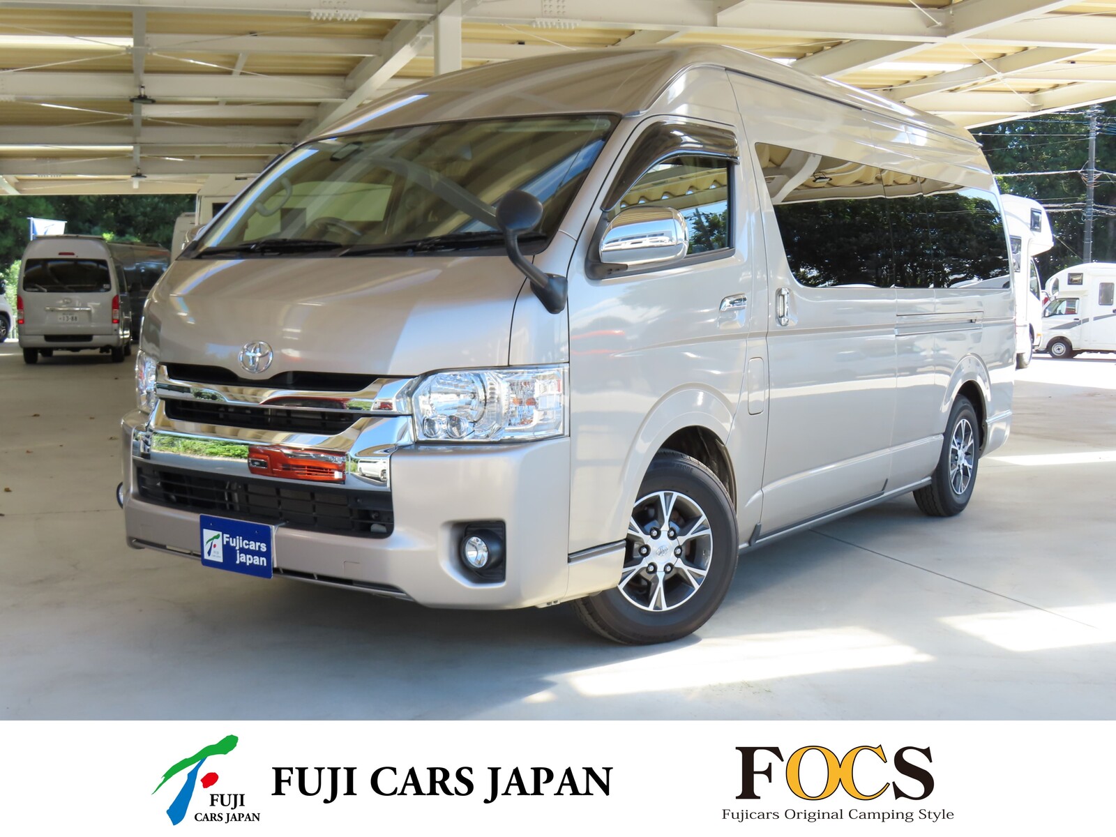 キャンピングカー バンコン ハイエース FOCS DI 4WD