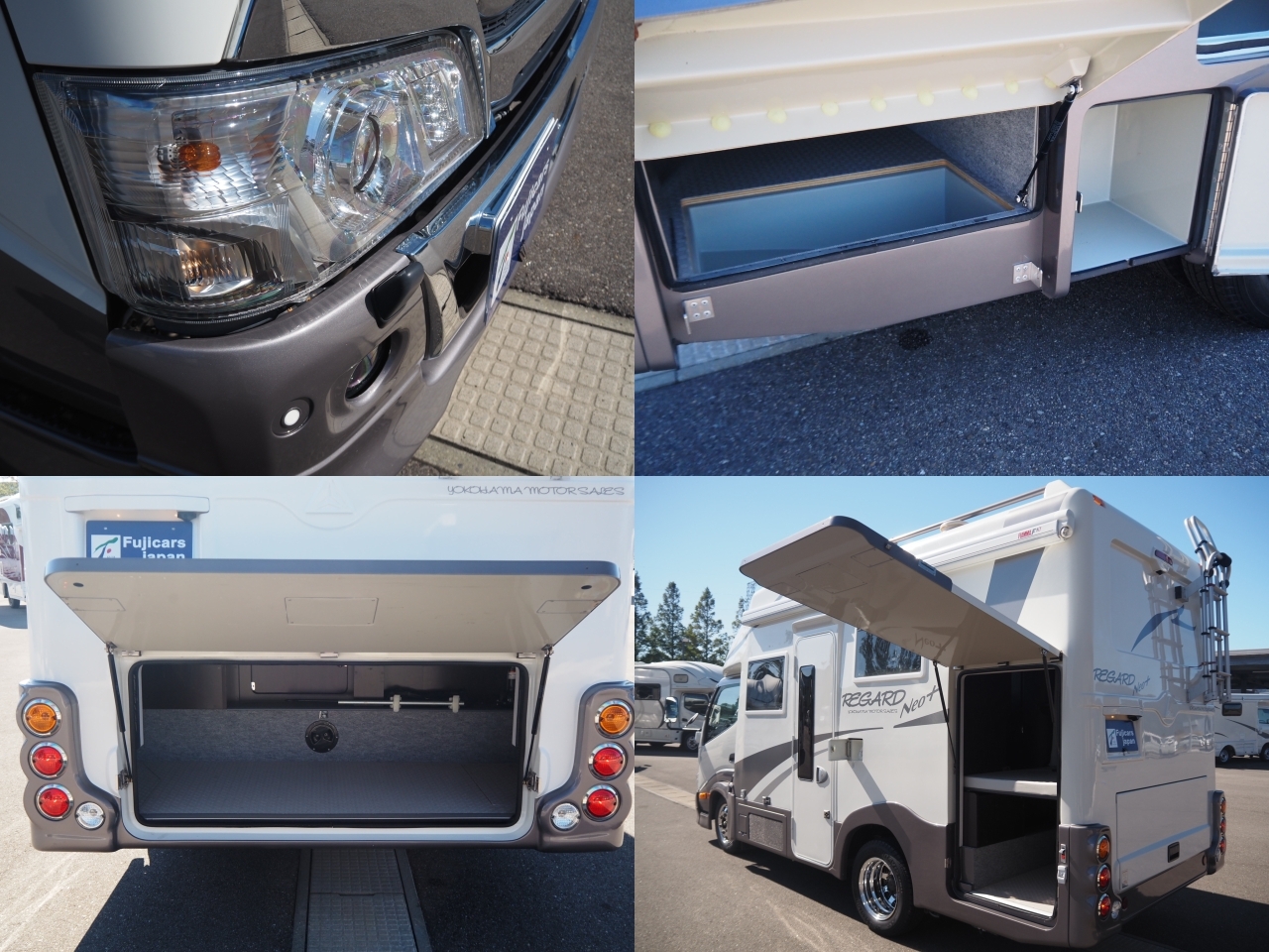 キャンピングカー キャブコン ｶﾑﾛｰﾄﾞ ﾚｶﾞｰﾄﾞﾈｵ+ﾌﾟﾚﾐｱﾑｸﾗｽ2 4WD