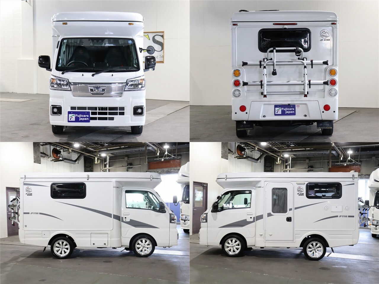 キャンピングカー 軽キャンパー ﾊｲｾﾞｯﾄ JPｽﾀｰ ﾊｯﾋﾟｰ1+ｼﾃｨ 4WD　FF