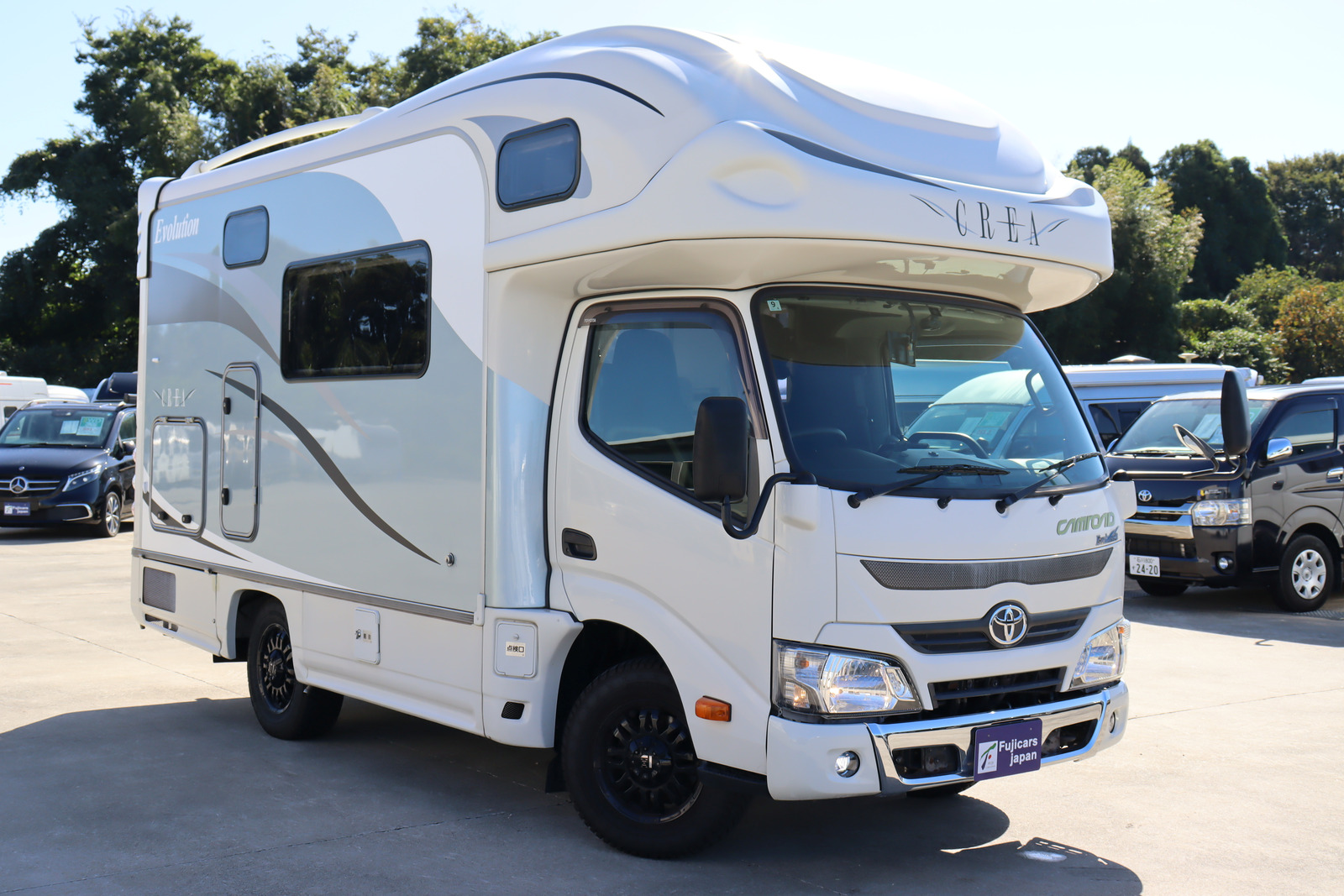 キャンピングカー キャブコン ｶﾑﾛｰﾄﾞ ﾅｯﾂRV　ｸﾚｱ5.3Xｴﾎﾞﾘｭｰｼｮﾝ　