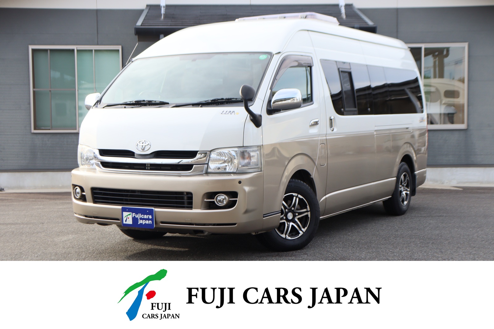 キャンピングカー バンコン ハイエース セントラル自動車 ルナ　FFヒーター