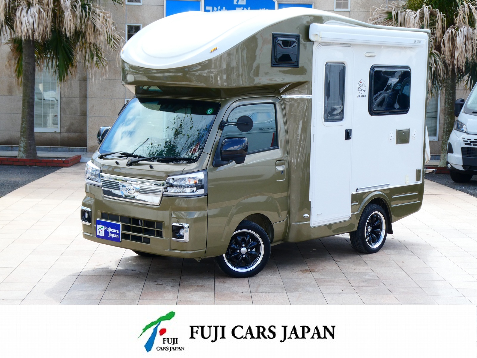 軽キャンパー JPスター　ハッピーワンプラス　DCクーラー　ソーラー　FF