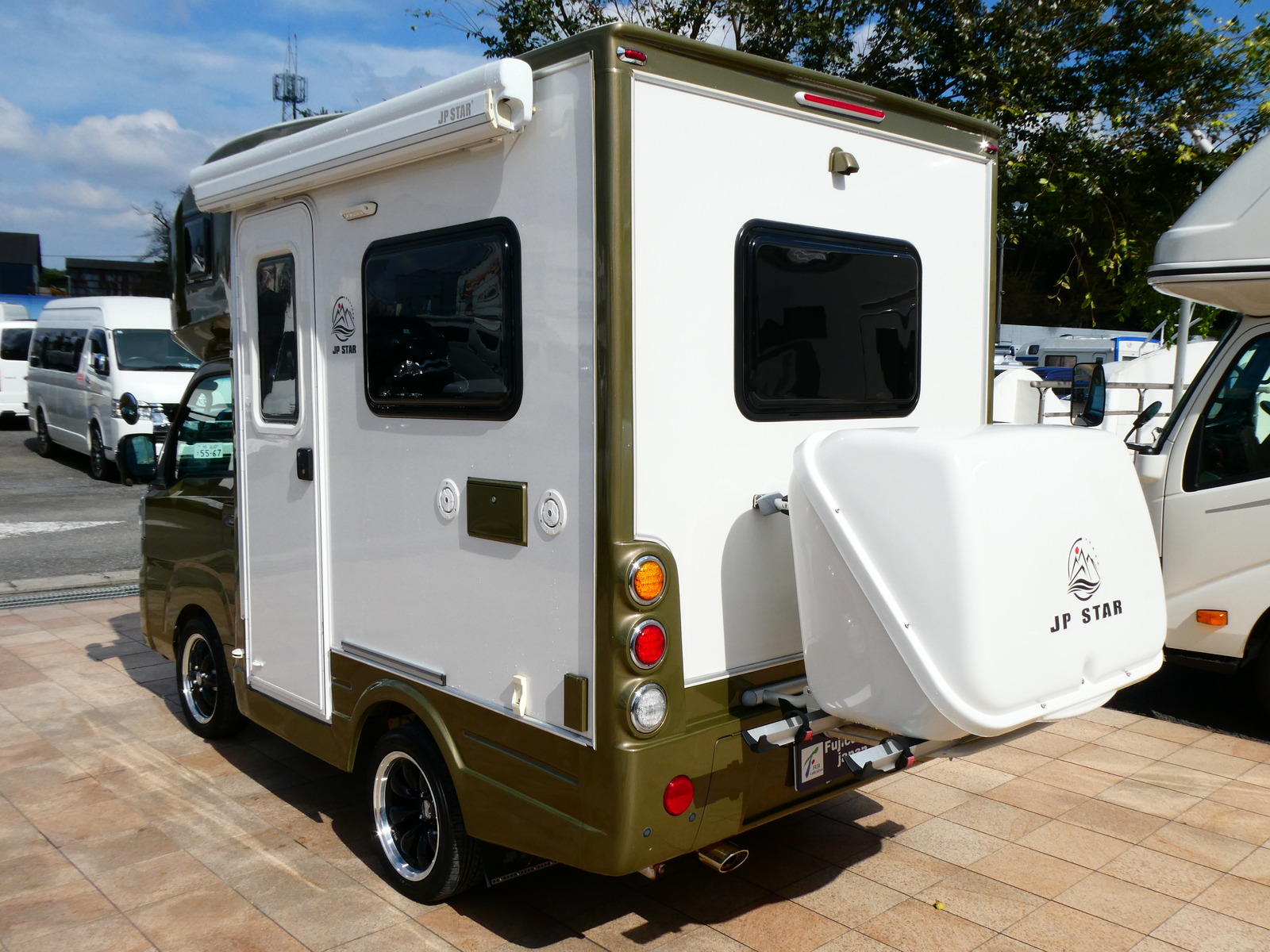 キャンピングカー 軽キャンパー JPｽﾀｰ　ﾊｯﾋﾟｰﾜﾝﾌﾟﾗｽ　DCｸｰﾗｰ　ｿｰﾗｰ　FF