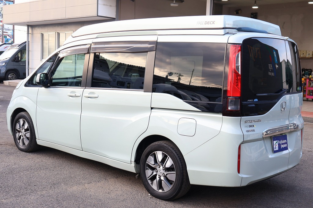 キャンピングカー バンコン ｽﾃｯﾌﾟﾜｺﾞﾝ ﾎﾜｲﾄﾊｳｽ ﾌﾘｰﾃﾞｯｷ 4WD