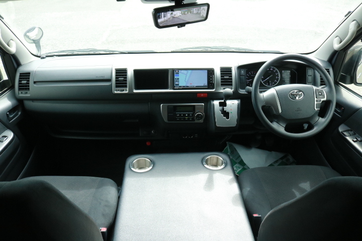 キャンピングカー バンコン ﾊｲｴｰｽ OMC 銀河 4WD　12Vｸｰﾗｰ　FF