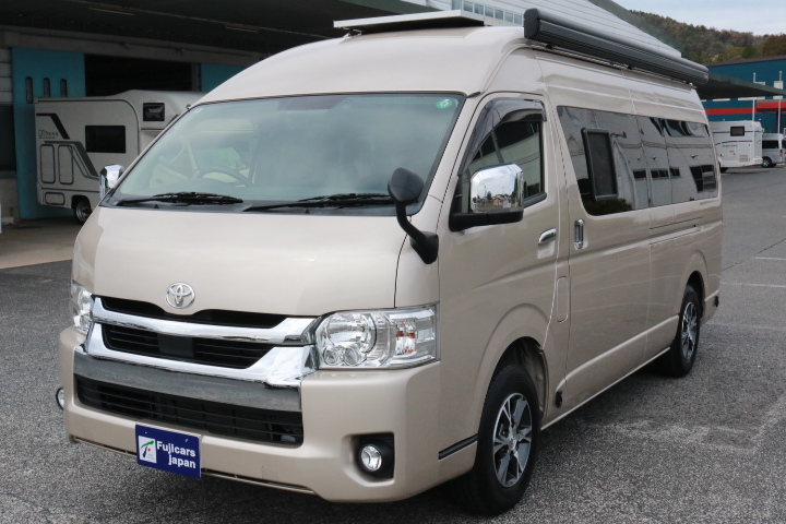 キャンピングカー バンコン ﾊｲｴｰｽ OMC 銀河 4WD　12Vｸｰﾗｰ　FF