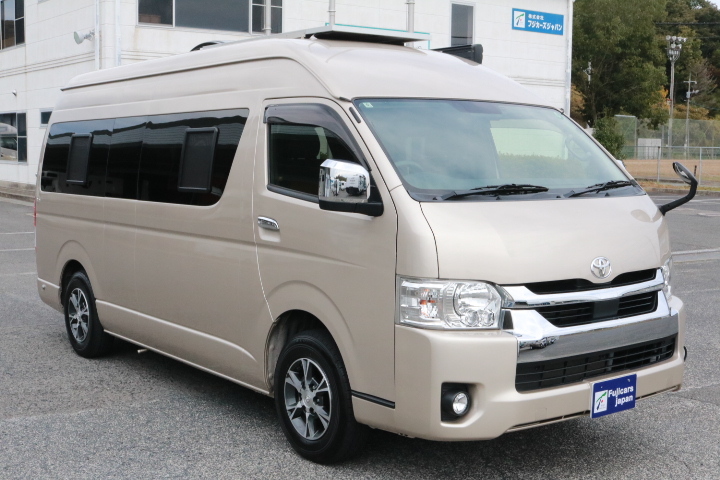 キャンピングカー バンコン ﾊｲｴｰｽ OMC 銀河 4WD　12Vｸｰﾗｰ　FF