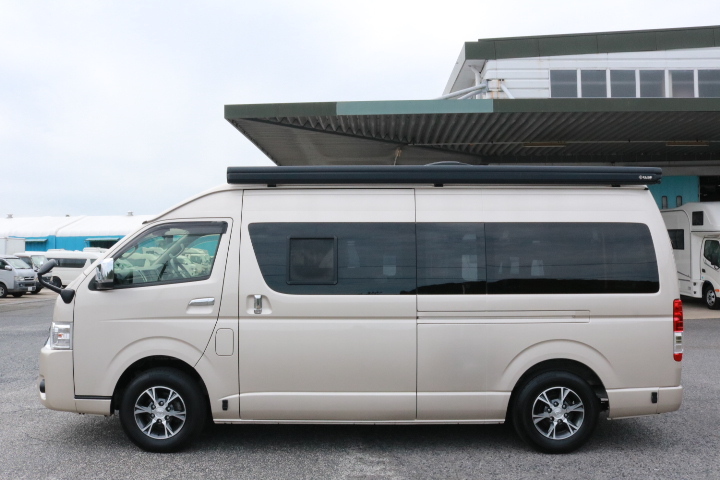 キャンピングカー バンコン ﾊｲｴｰｽ OMC 銀河 4WD　12Vｸｰﾗｰ　FF