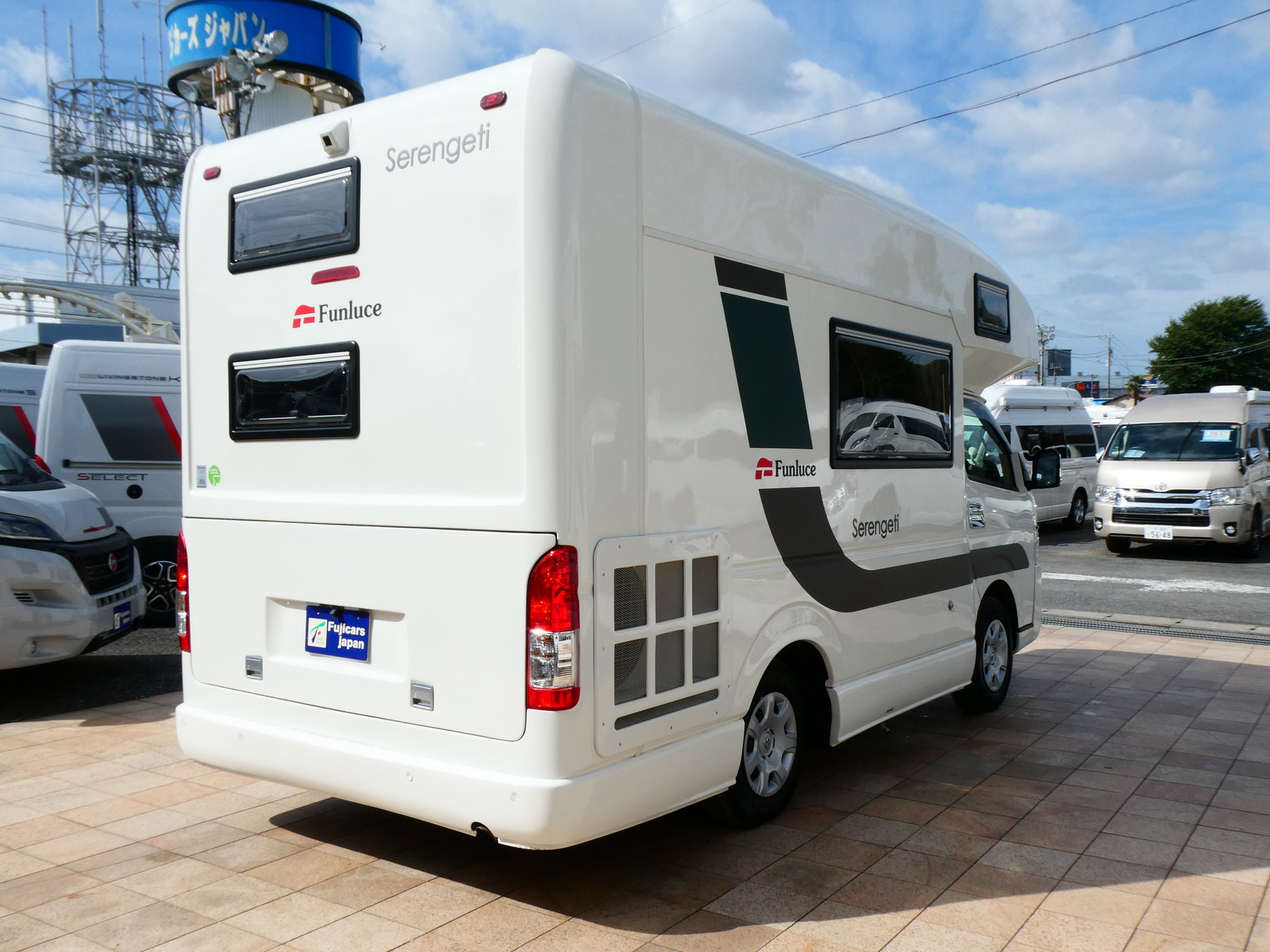 キャンピングカー キャブコン ﾌｧﾝﾙｰﾁｪ　ｾﾚﾝｹﾞﾃｨ525　家AC　FF　ｿｰﾗｰ