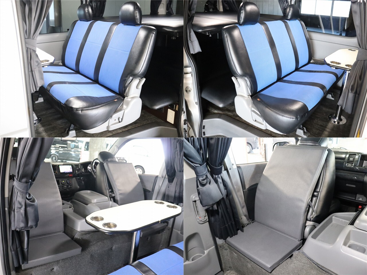 キャンピングカー バンコン ﾚｼﾞｱｽｴｰｽ　ﾍﾞｯﾄﾞｷｯﾄ　4WD　FFﾋｰﾀｰ
