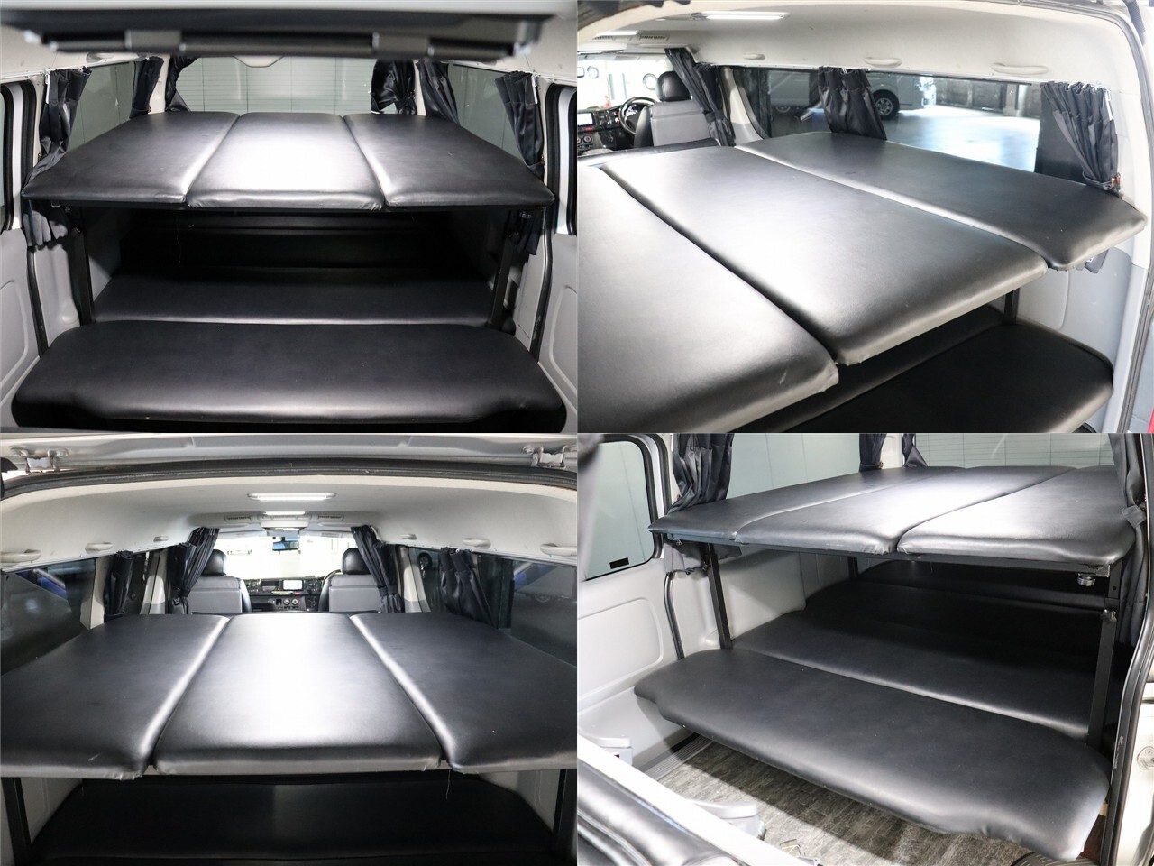 キャンピングカー バンコン ﾚｼﾞｱｽｴｰｽ　ﾍﾞｯﾄﾞｷｯﾄ　4WD　FFﾋｰﾀｰ