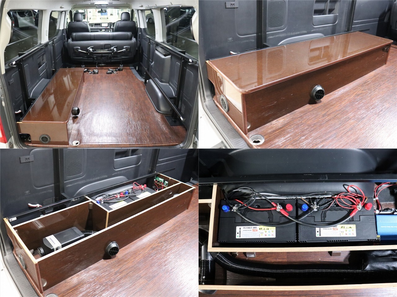 トヨタ バンコン ﾚｼﾞｱｽｴｰｽ　ﾍﾞｯﾄﾞｷｯﾄ　4WD　FFﾋｰﾀｰ