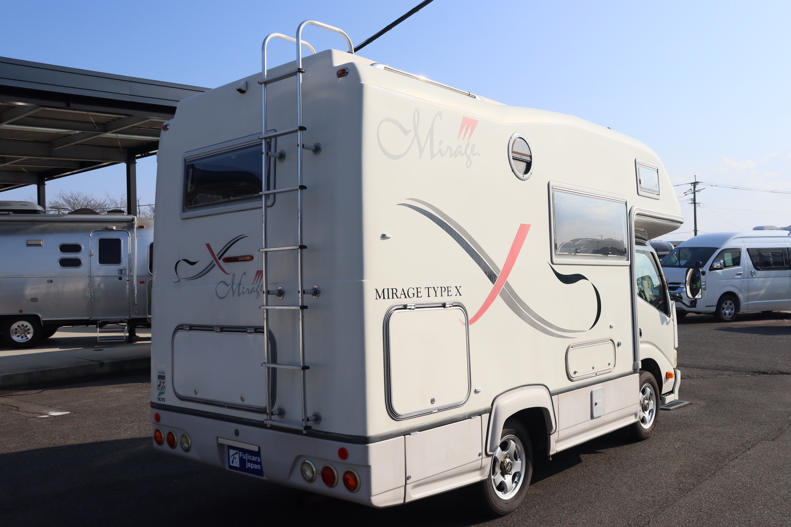 キャンピングカー キャブコン ｶﾑﾛｰﾄﾞ ﾅｯﾂRV ﾐﾗｰｼﾞｭﾀｲﾌﾟX