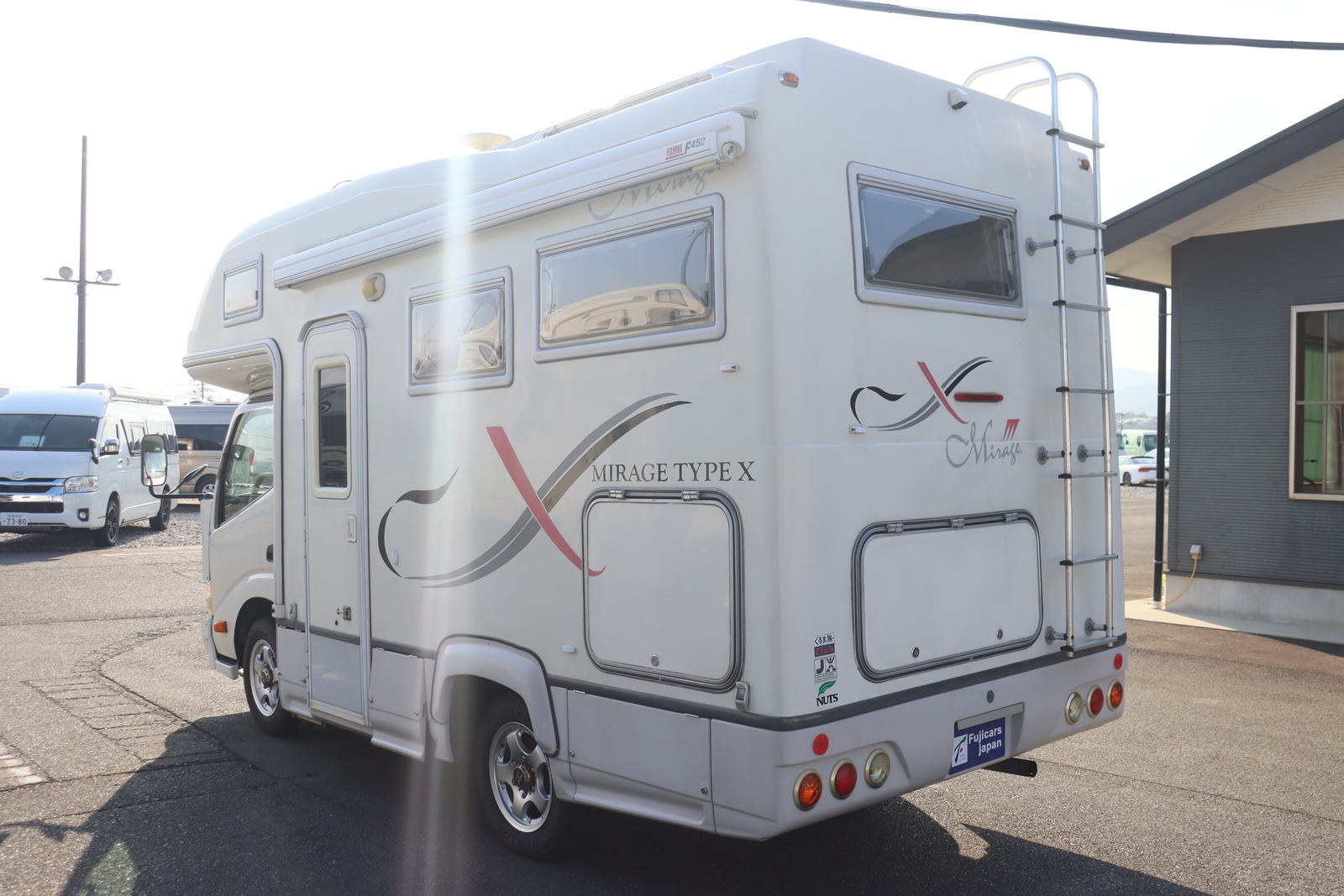 キャンピングカー キャブコン ｶﾑﾛｰﾄﾞ ﾅｯﾂRV ﾐﾗｰｼﾞｭﾀｲﾌﾟX