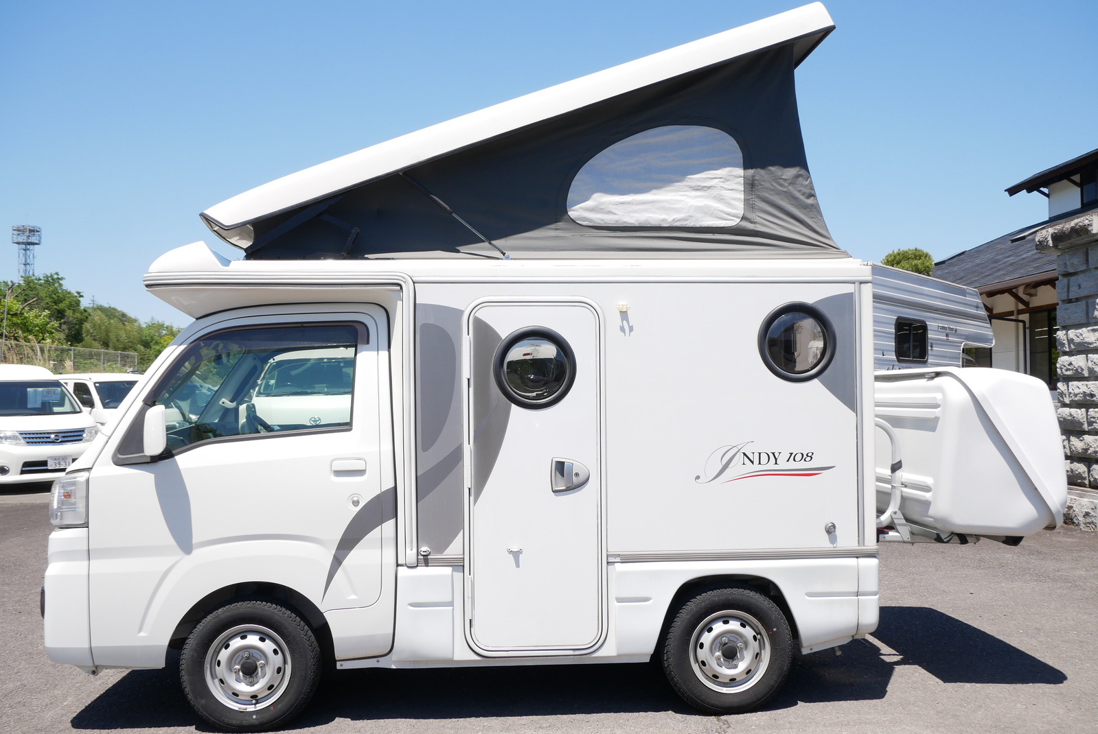 キャンピングカー 軽キャンパー ﾊｲｾﾞｯﾄ 東和 ｲﾝﾃﾞｨ108