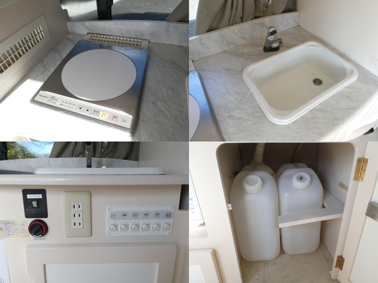 キャンピングカー バンコン RVﾋﾞｯｸﾌｯﾄ　ﾘﾄﾙﾉｵｸﾀｰﾋﾞｱ　FF　ｿｰﾗｰﾊﾟﾈﾙ