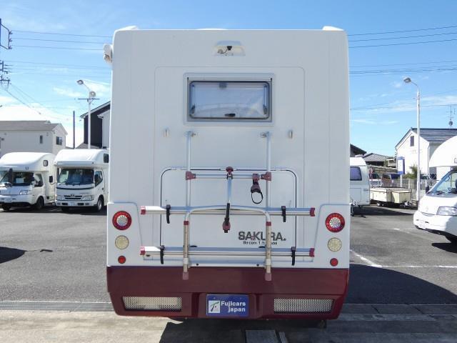 キャンピングカー キャブコン ﾋﾞｰｶﾑ NTBｻｸﾗ ｱｲｸｰﾙ ｿｰﾗｰ3枚 