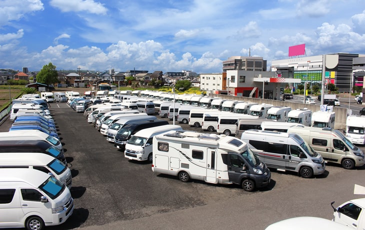 狭山 キャンピングカー専門店(埼玉県) 店舗外観